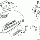 CB750F Топливный бак