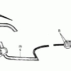 CB650SC Side cover emblem-stripe