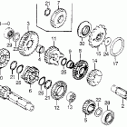 CB900F Трансмиссия