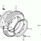 CT70 Переднее колесо