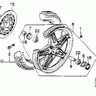 CB900C Переднее колесо
