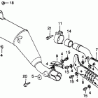XL500R Xl500r mufffler 82