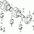 CB450T Коленвал