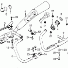 CB900F Глушитель