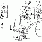 CB650 Руль и панель переднего номера