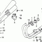 CB900C Глушитель