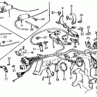 CX500C Wire harness @ ignition coil