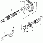 XR250R Кик стартер