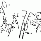 XL185S Control levers @ switches  @ cables 79-82
