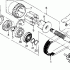 CB900F Основной вал