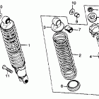 CB750K Задний амортизатор