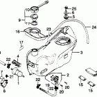 GL1100 Топливный бак