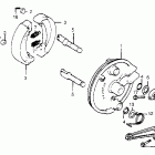 CR480R Front brake panel 82