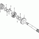 CT70 Кик стартер