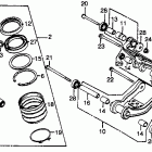 GL500 Задний амортизатор