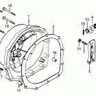 CB900F Кожух сцепления