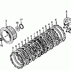 GL1100 Сцепление
