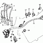 CB750F Wire harness @ ignition coil