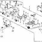 CB900F Задний суппорт тормозной