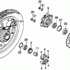 XL500R Xl500r rear wheel 82