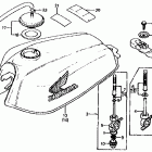 XL125S Fuel tank 79-82