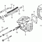 NC50 Cylinder head @ cylinder 81