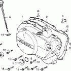 CM400C Cm400c / t right crankcase cover 79-81