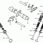 CM400A Распредвал и клапана