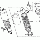 CB650C Cb650c rear shock absorber 80-81