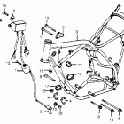 CR450R Frame @ ignition coil 81
