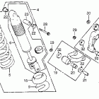 CR250R Rear shock absorber 81