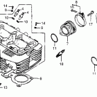 CM400A Головка цилиндра