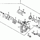 CB650 Cb650 / c  front brake caliper 80-81