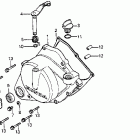 CR80R Right crankcase cover 80-81