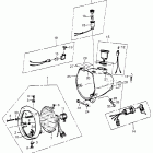 PA50II Headlight @ speedometer