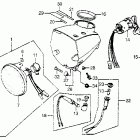 NA50 Headlight @ key @ speedometer
