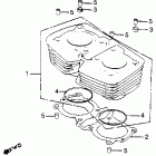CM400E Цилиндр