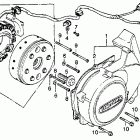 CM400E Крышка генератора