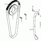 CM400A Цепь ГРМ и натяжитель
