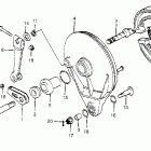 CR450R Rear brake panel 81