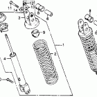 CM400A Задний амортизатор