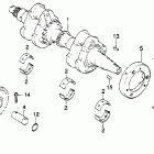 CM400E Коленвал