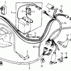 NA50 Wire harness @ battery  @ ignition coil 81