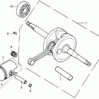PA50II Коленвал и поршни