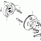CR450R Front brake panel 81