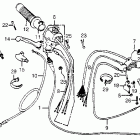 NC50 Handle lever @ switch @ cable 81