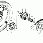 C70 Заднее колесо
