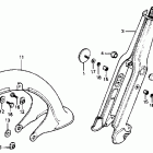 C70 Front fork @ front fender