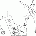 CM400A Подножка