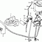 XR250R Траверса нижняя